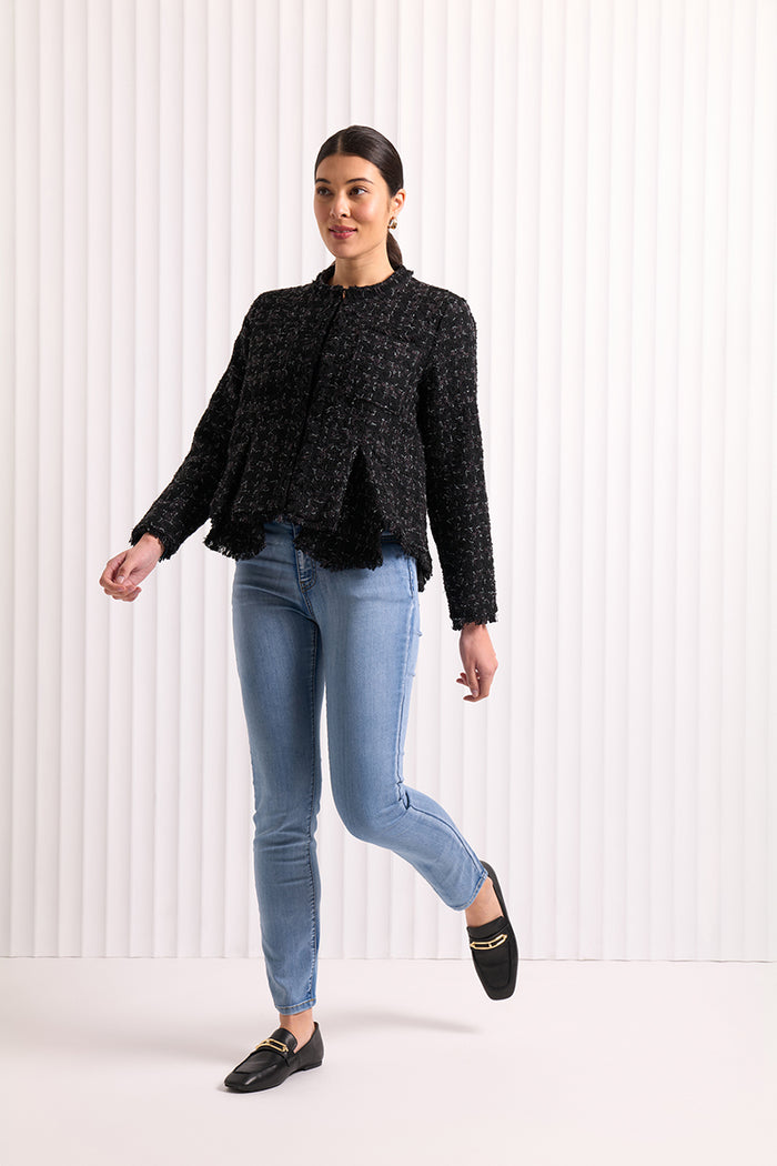 Foil Full Tweed Ahead Coat