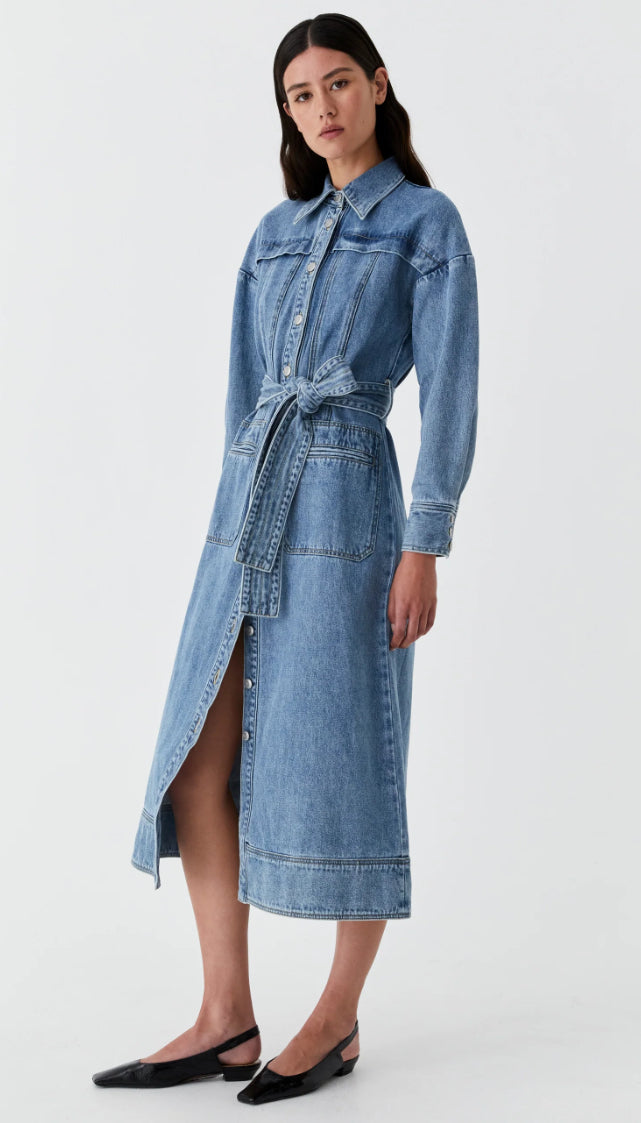 Morrison Isaac Denim Dress Blue