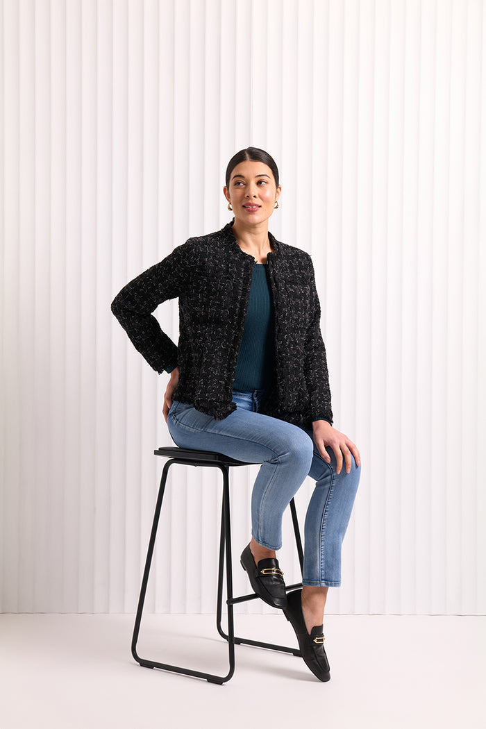 Foil Full Tweed Ahead Coat