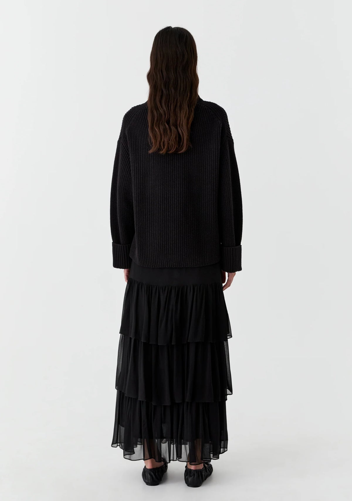 Morrison Niko High Neck Pullover Black