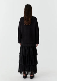Morrison Niko High Neck Pullover Black