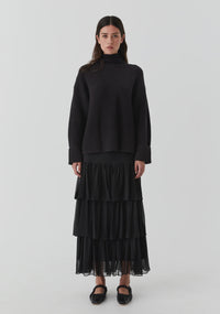 Morrison Niko High Neck Pullover Black
