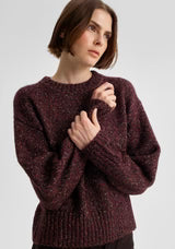Morrison Zoe Knit Pullover Boysenberry