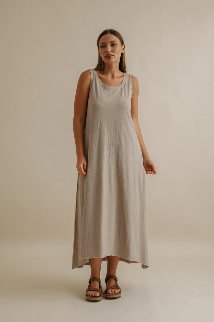 Talamaya Shoreline Fine Slub Breeze Dress
