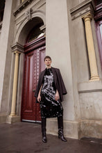 Load image into Gallery viewer, Maud Dainty Mitre Skirt Chocolate
