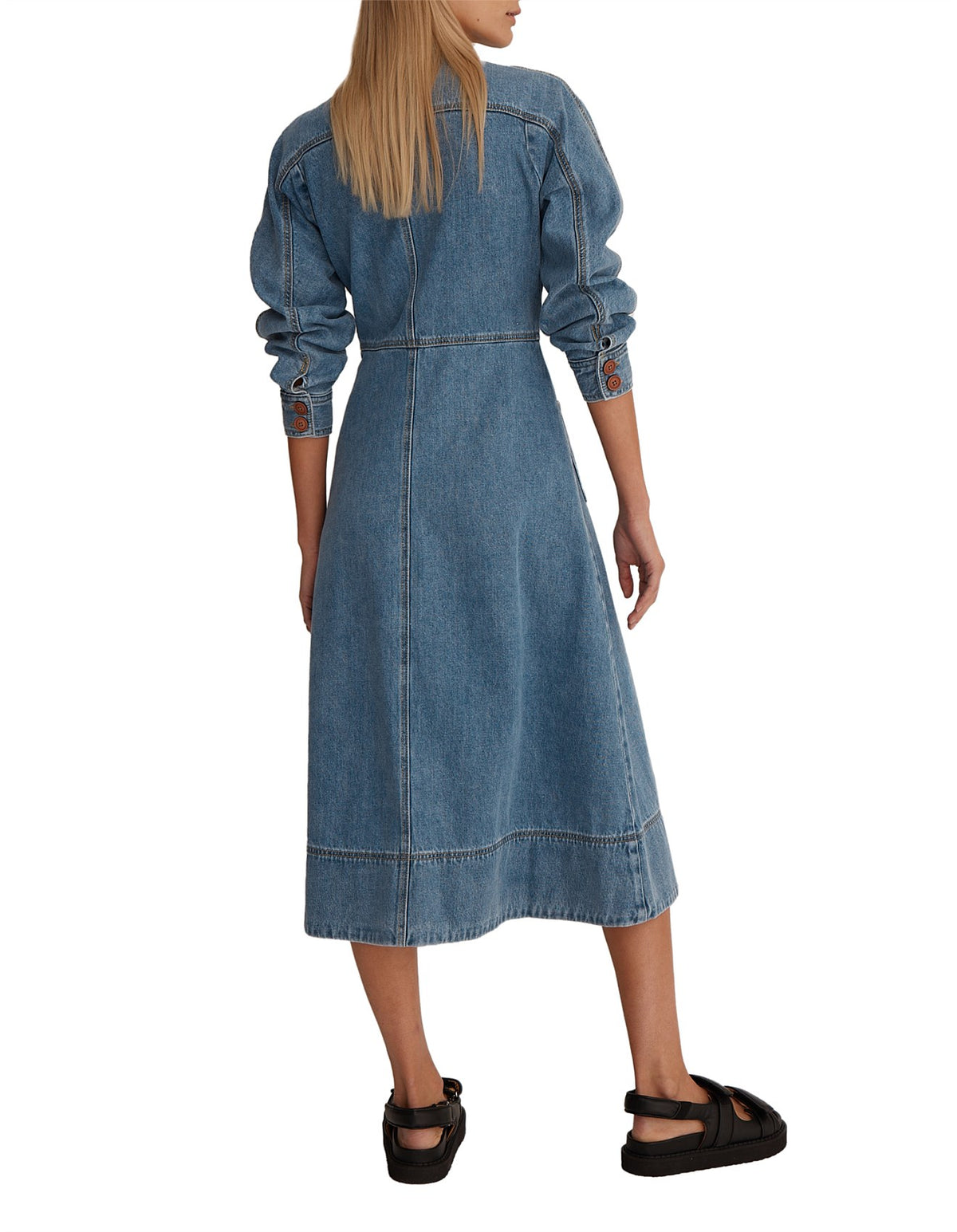 Morrison Elton L/S  Denim Dress