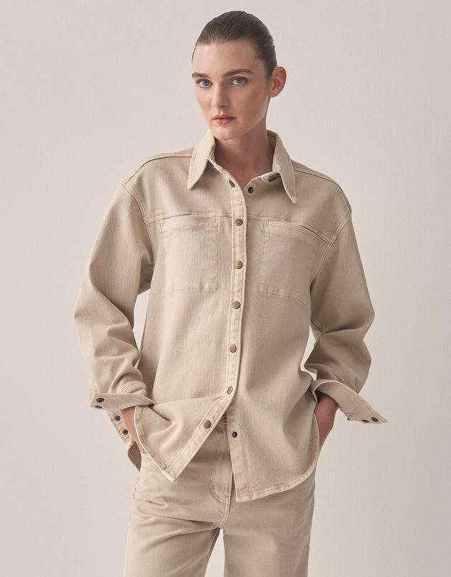 Morrison Jagger Denim Shirt Sand