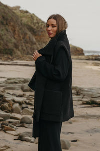 Talamaya Sherpa Cuddle Gillet - Noir