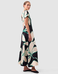 Morrison Willow Midi Dress Print