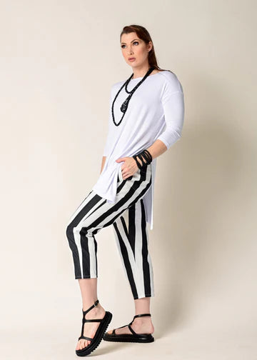 Imagine Hattie Granite Stripe Pant