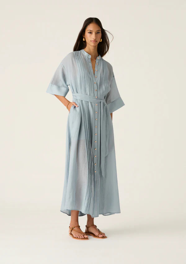 MOS Alessia Maxi Dress Aura Blue