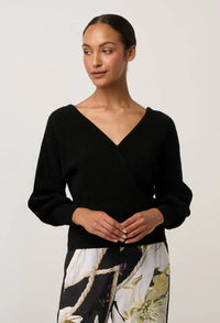 Once Was Clarissa Merino Wool Blend Knit Top