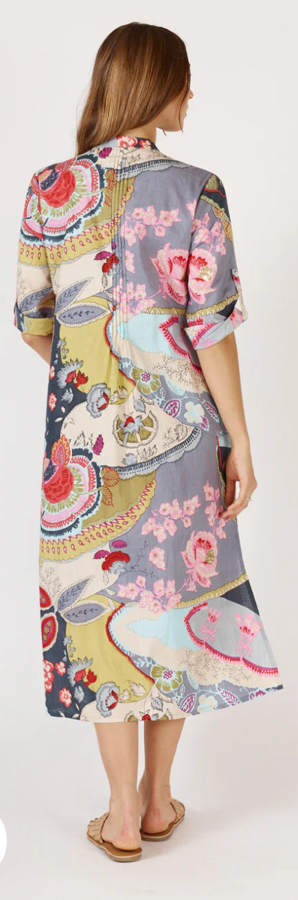 Rubyyaya Udita Kaftan Print