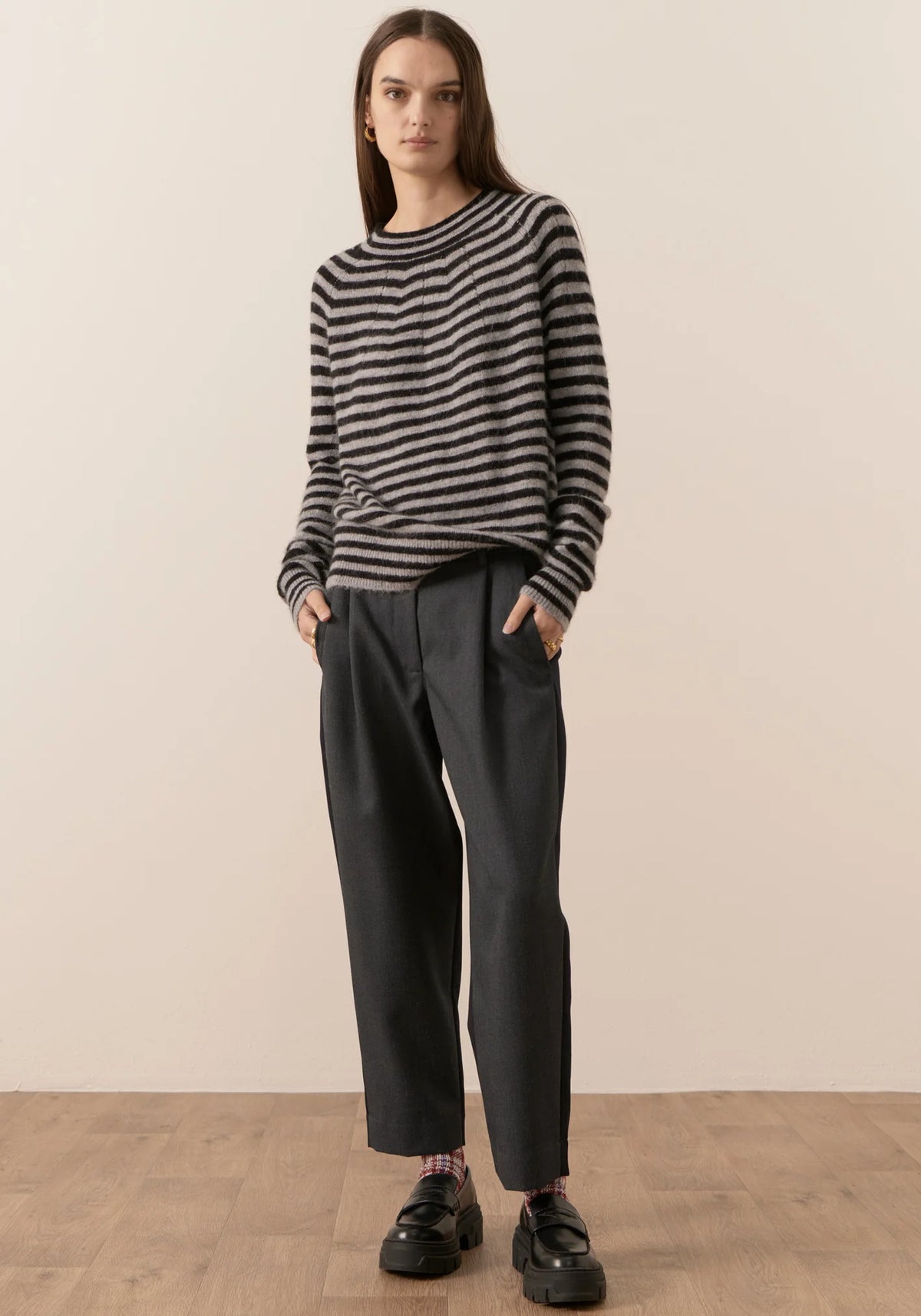 Pol Jane Striped Knit