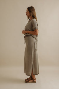 Talamaya Lattice Short sleeve Pullover