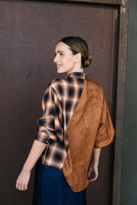 Maud Dainty 2Face Rusty/Navy