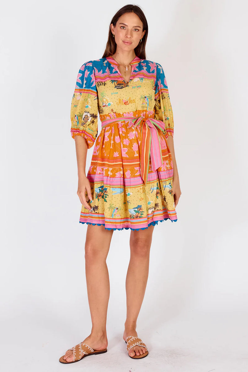 Rubyyaya Ohana Dress Yellow