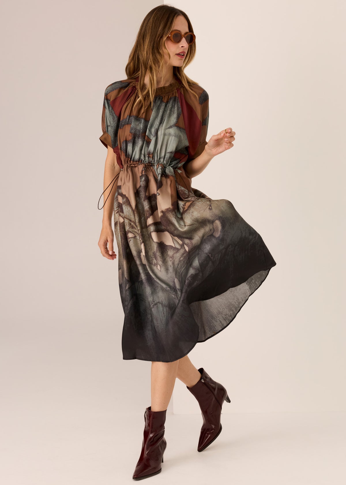 Palisades Drawcord Dress