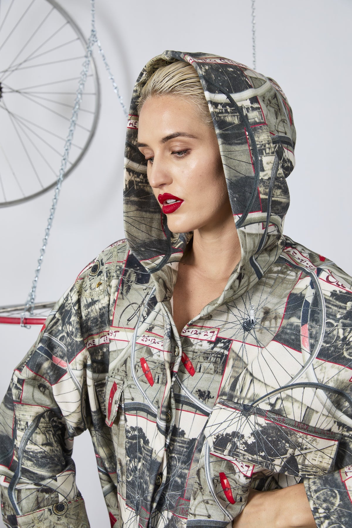 Maud Dainty Helmet Hoodie