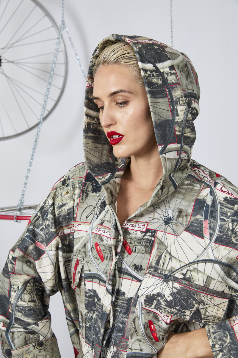 Maud Dainty Helmet Hoodie