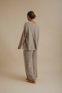 Talamaya Retreat Cotton Twist Full Length Pant