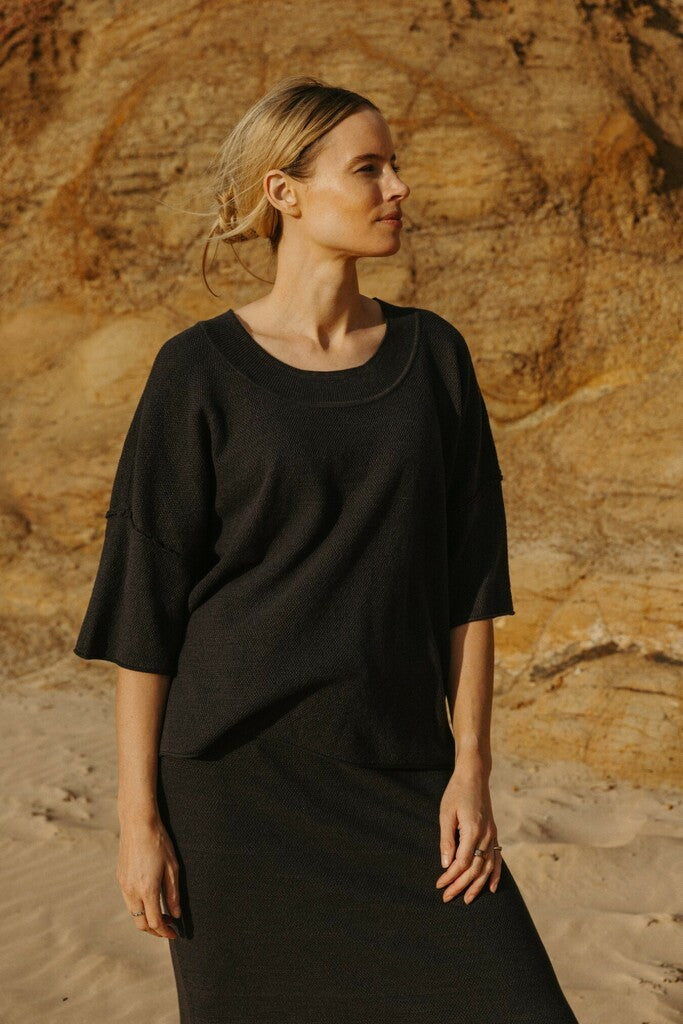 Talamaya Retreat Cotton Twist Pullover