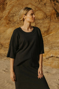 Talamaya Retreat Cotton Twist Pullover