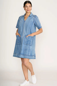 Foil Jean-ious Dress