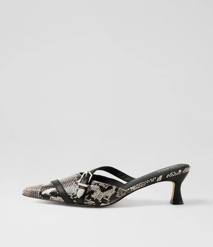 Mollini Galaxi-Mo Heels Snake Leather