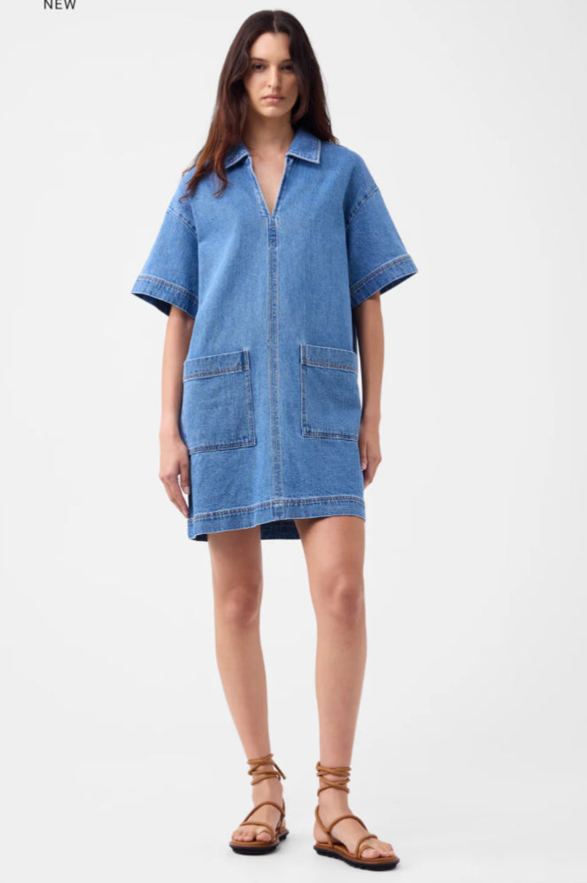 Morrison Romeo Denim Dress Blue