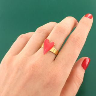 Taratata Bague Arty Heart Ring