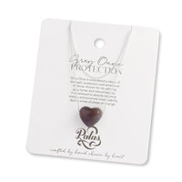 Palas Heart Stone Necklace