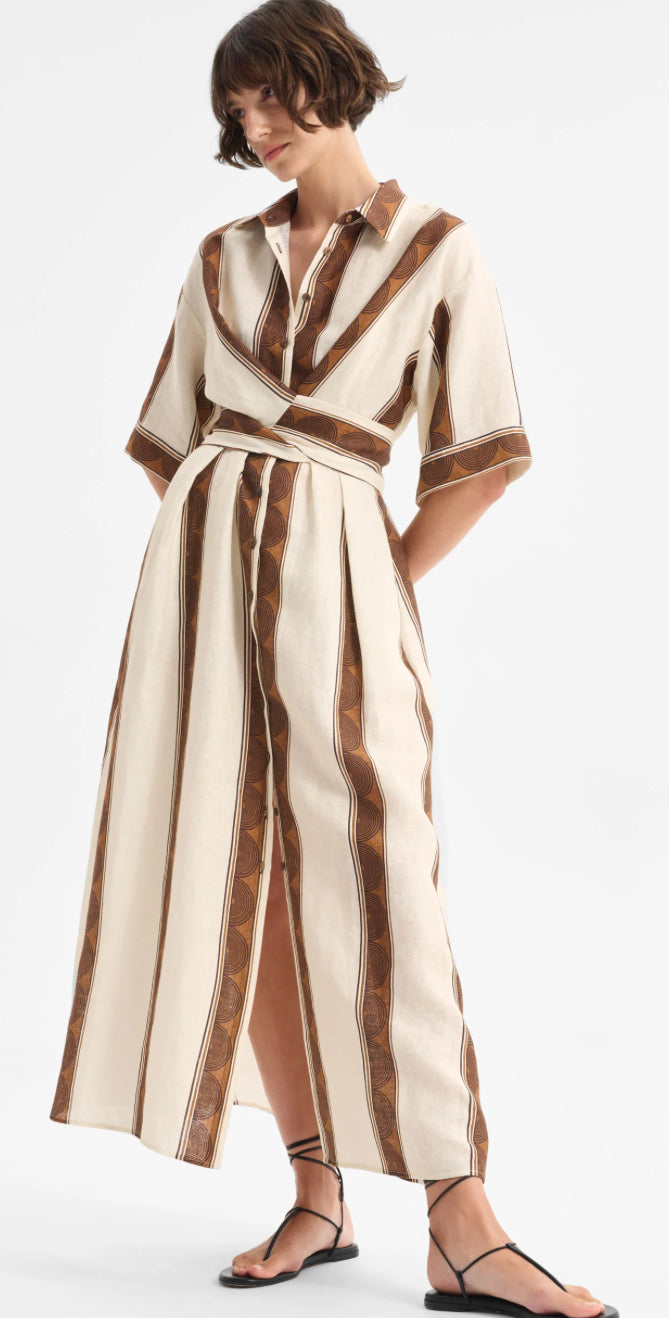 Morrison Harriet  Linen Shirt Dress
