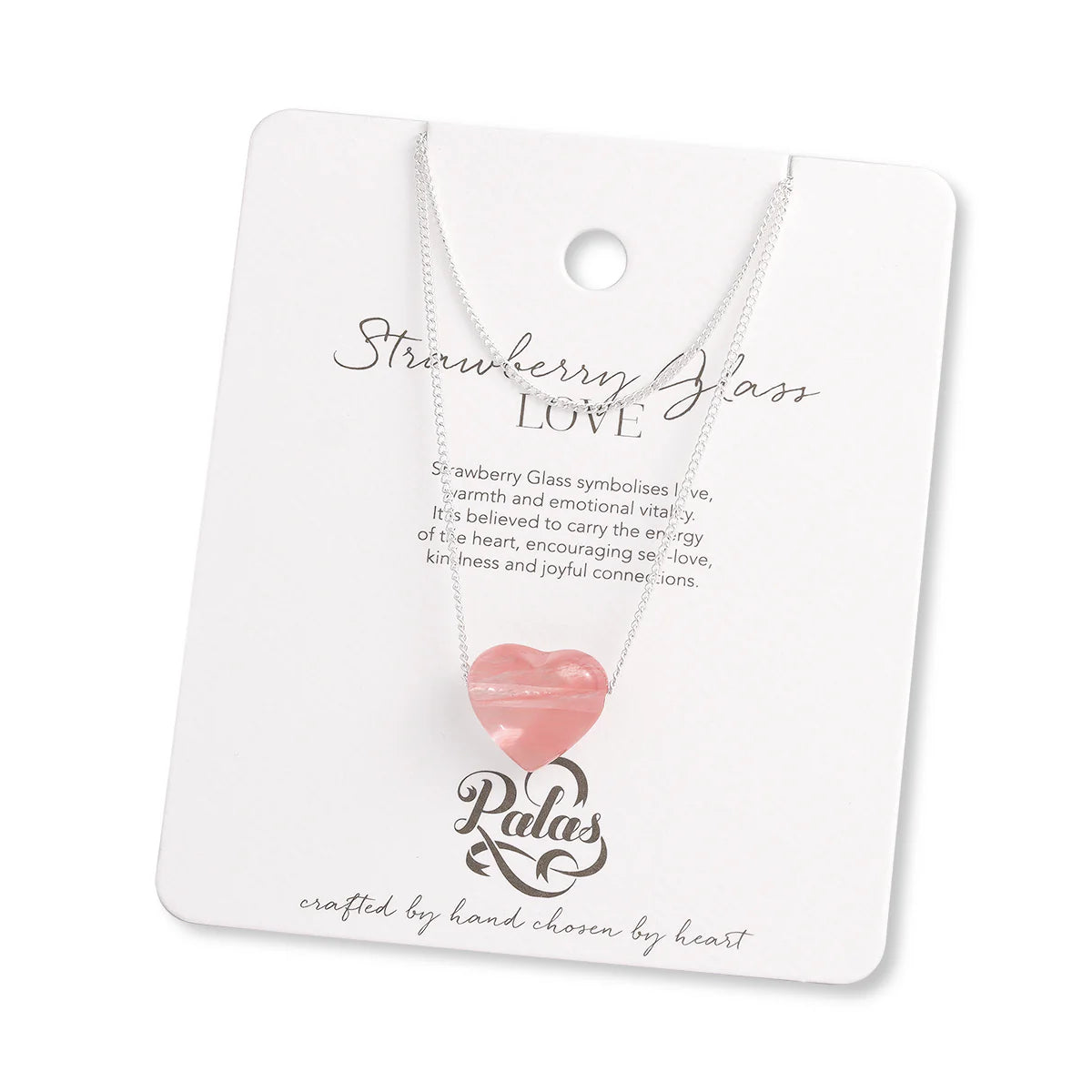 Palas Heart Stone Necklace