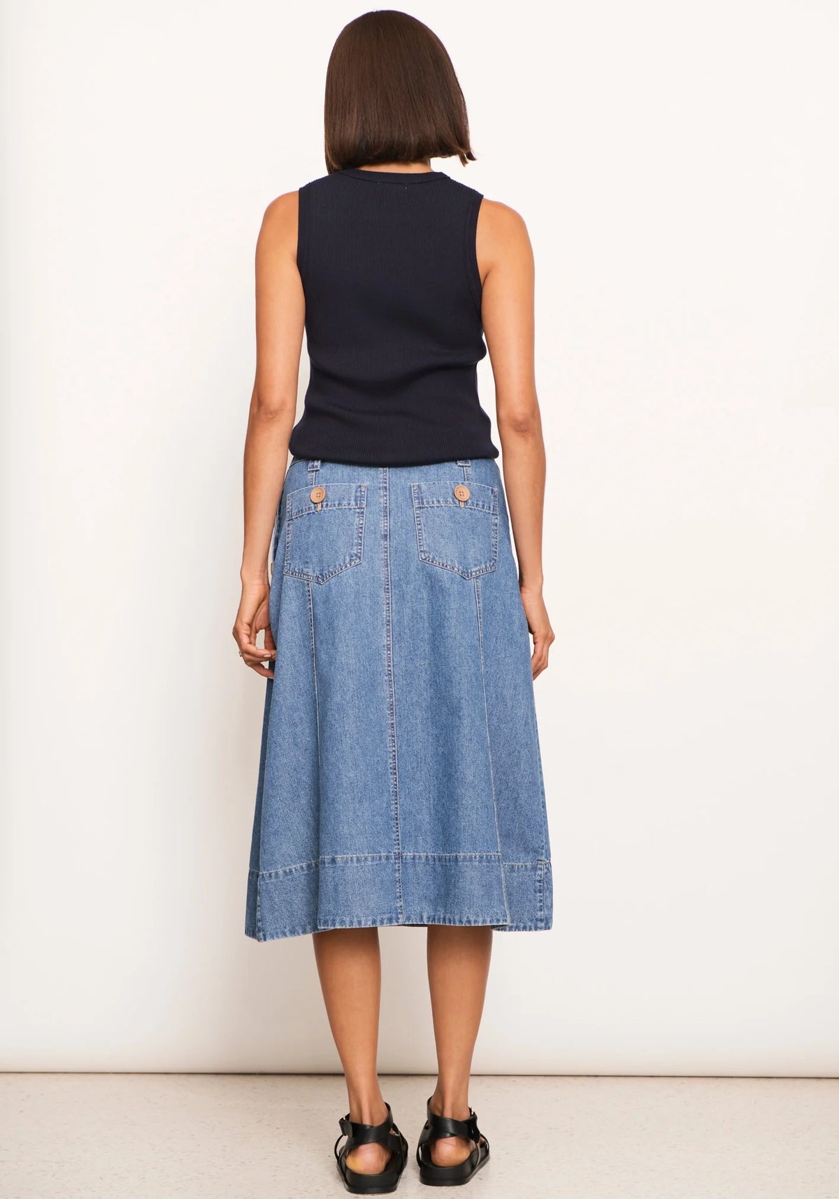 Pol Raydel Denim Skirt