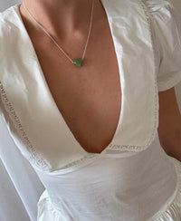 Palas Heart Stone Necklace