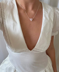 Palas Heart Stone Necklace