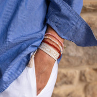 Palas Woven Mantra Band