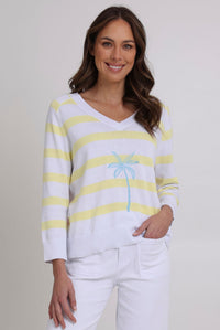 Foil Coconuts About You Sweater