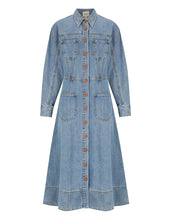 Load image into Gallery viewer, Morrison Elton L/S  Denim Dress