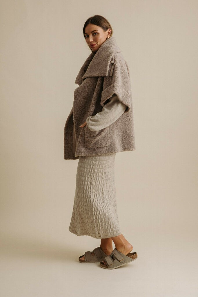 Talamaya Sherpa Cuddle Coat