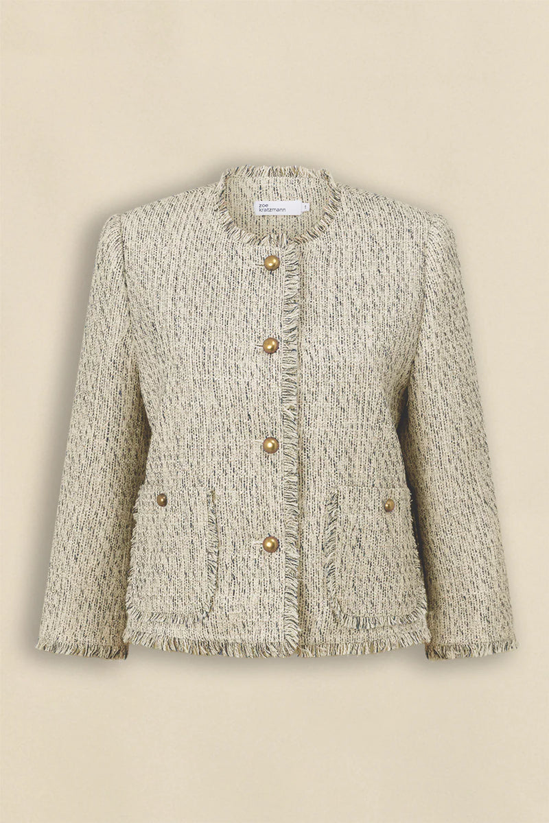 Zoe Kratzmann Zeal Jacket Ocean