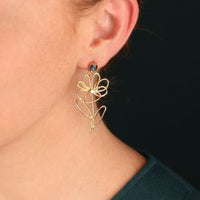 Taratata Puces Esquisse Daisy Stud