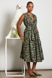 Maud Dainty Camo  Dress - Gina