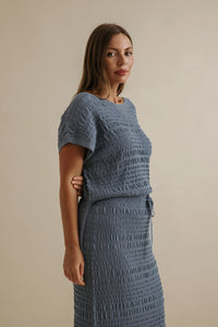 Talamaya Waves Pleat Pullover