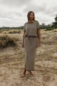Talamaya Lattice Short sleeve Pullover