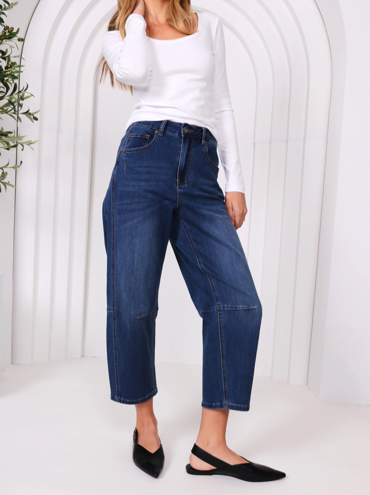 Monaco Toni Barrel Jeans