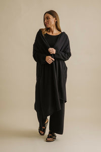 Talamaya Winter Retreat Merino  Cotton Wrap
