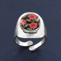 Taratata Bague Gomme Pink Flower Ring