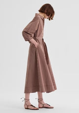 Morrison McKenna Stripe Dress Chocolate